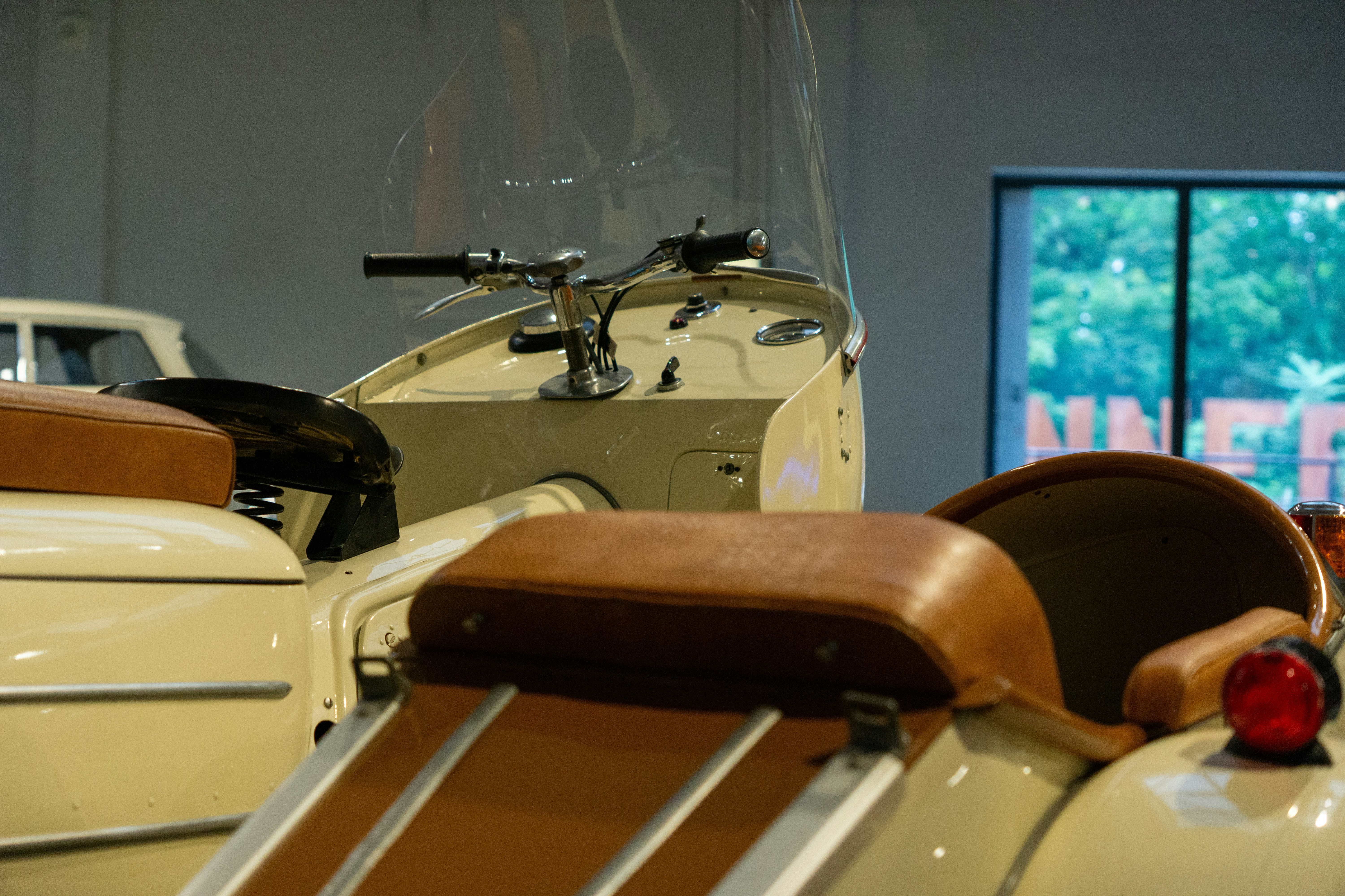 Motor scooter display