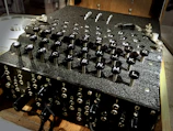 Close-up of the unique 12-character AI-generated cipher key interface.