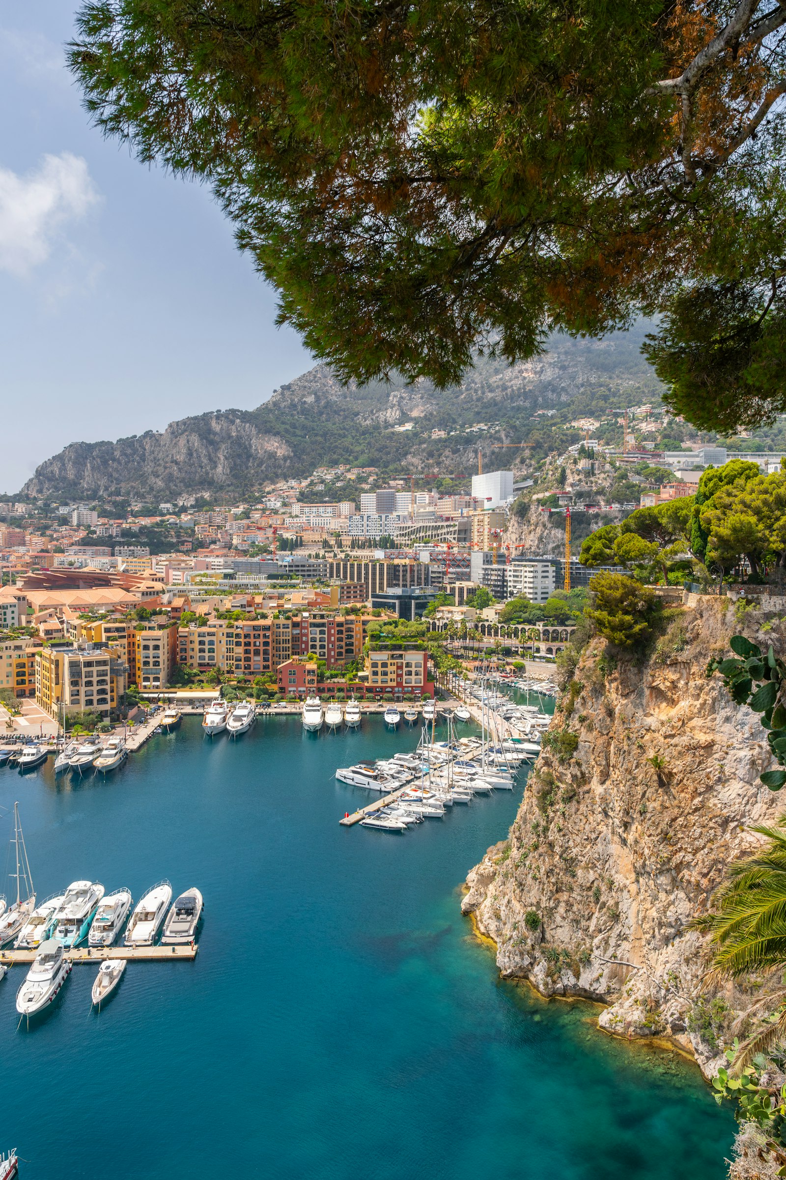 Monaco-Ville harbor — private jet charter to Monaco