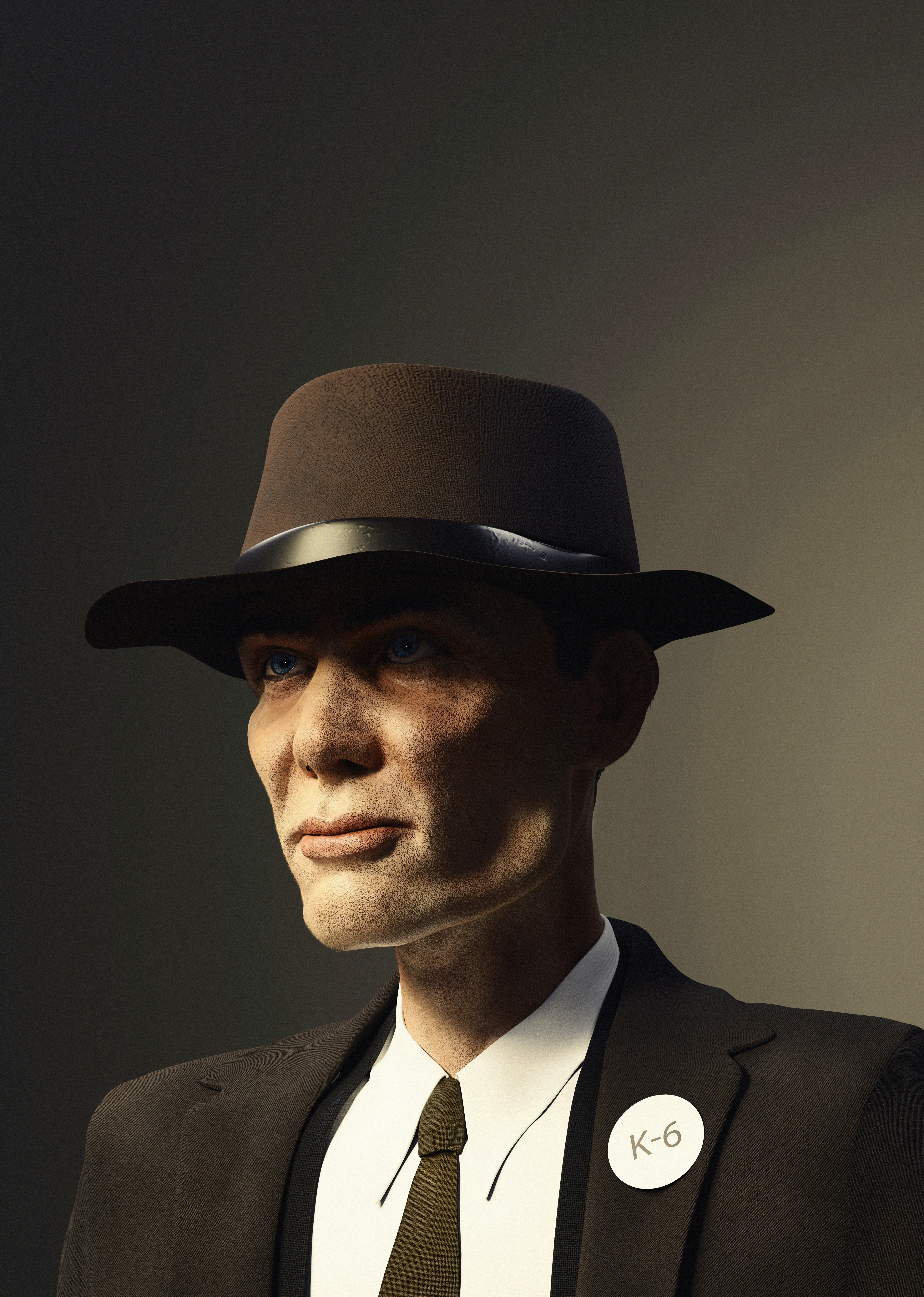 OPPENHEIMER character 3D