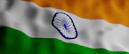 the indian flag is waving in the wind
