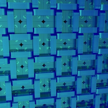 Dark graphite abstract geometric pattern with faint blockchain lines and subtle navy highlights.