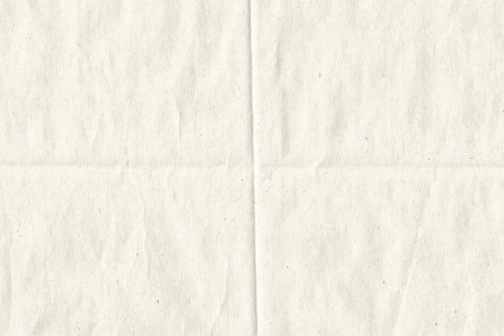 a piece of white paper that has been folded
