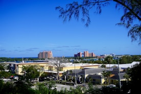 Vista do Atlantis Hotel em Nassau.