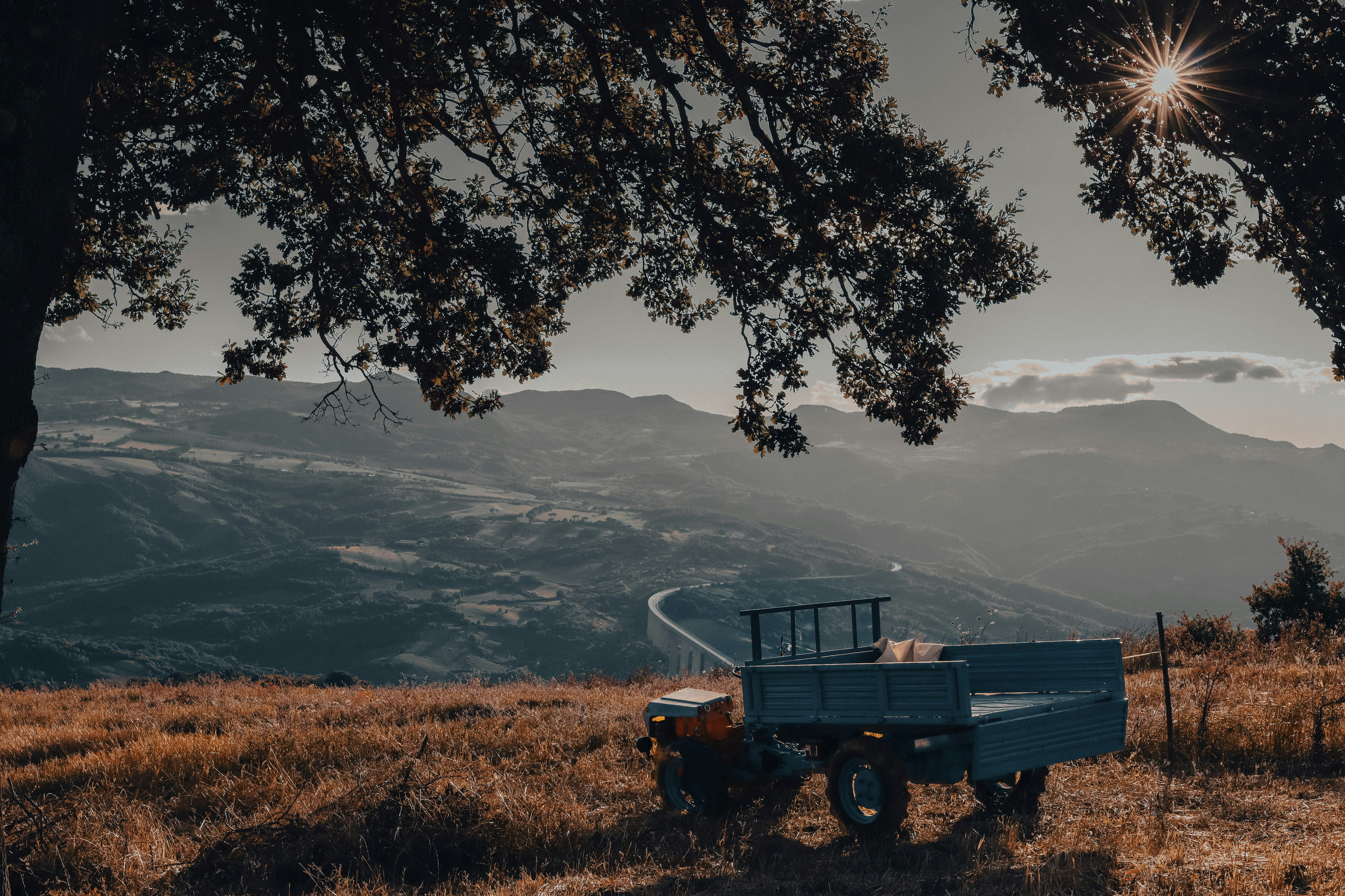 farm tractor sunset, wallpaper, John Deere Tractors: A Legacy of Farming Innovation 6