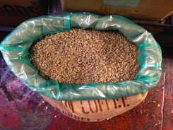 Packaging and preparing coffee bags for export in a clean Tuban facility