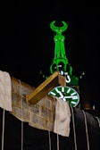 A stunning view of the Kaaba from a hotel balcony.