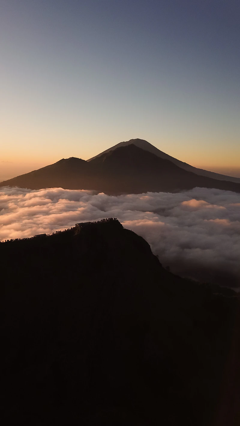 Batur'da gün doğumu