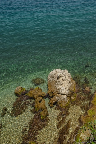 Twin Rock, a breathtaking natural formation surrounded by crystal-clear waters.