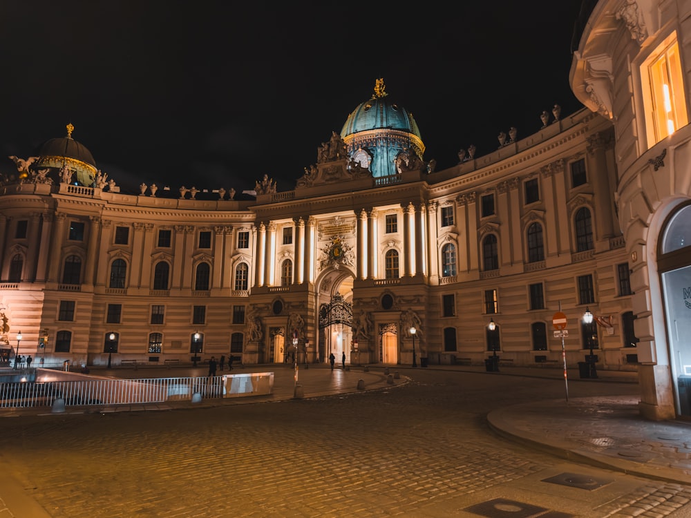 a large building with a dome on top of it