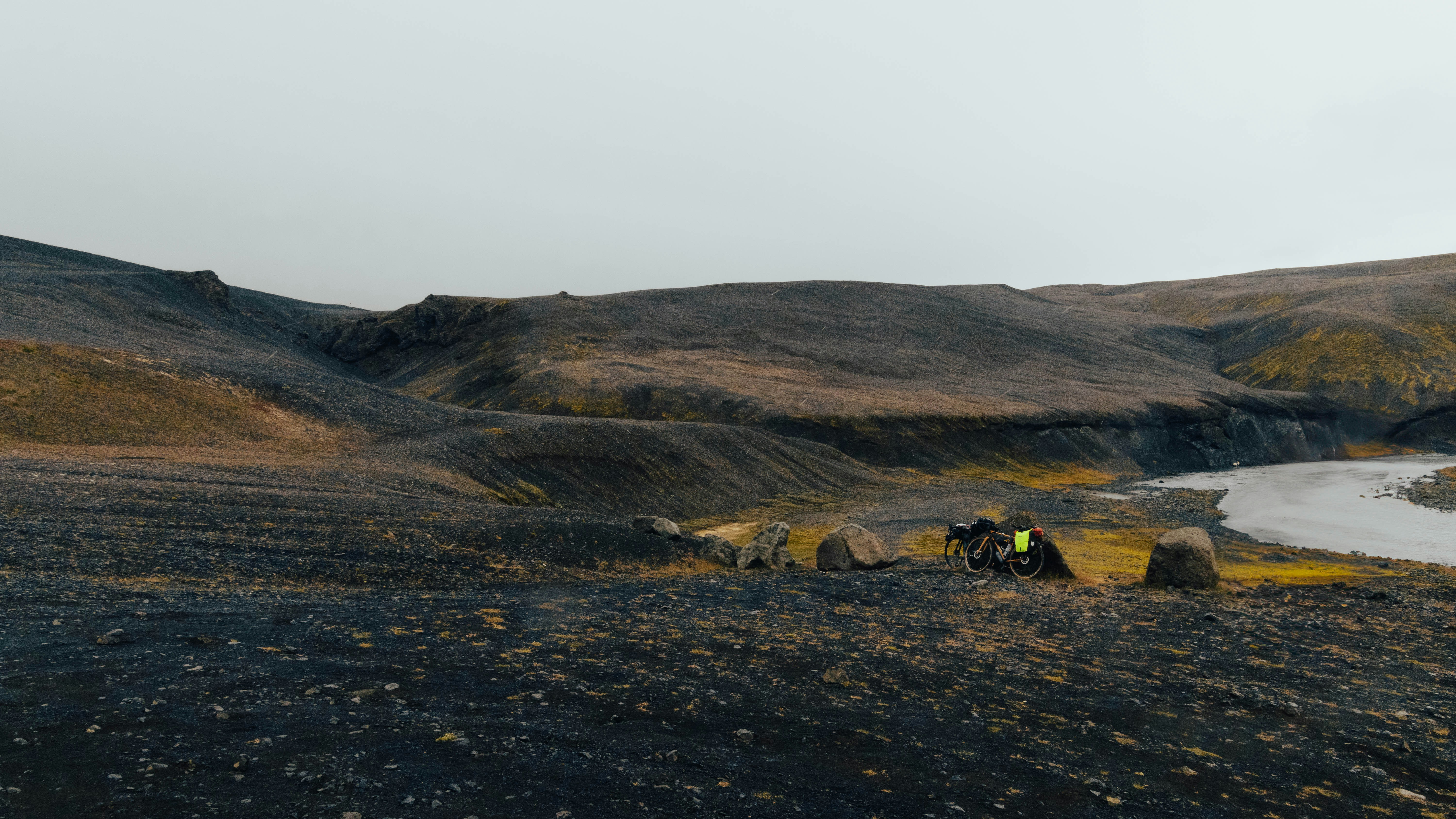 a couple of people that are standing in the dirt