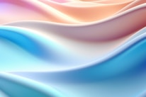 Soft pastel abstract waves blending smoothly, evoking calm and openness.