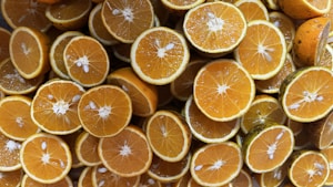 Fresh Orange Slices