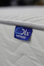 a mattress that has a label on it