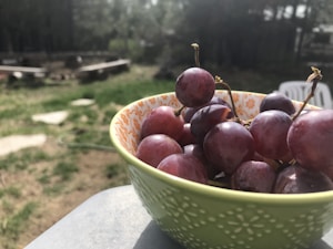 Juicy Purple Grapes
