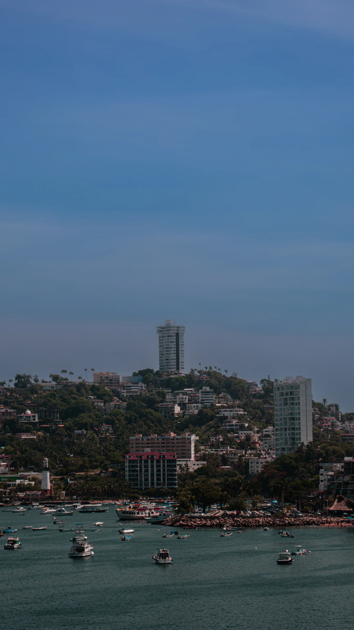 Costa y mar en Acapulco