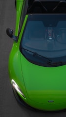 An exterior view of the XPeng G6 showcasing its sleek design.