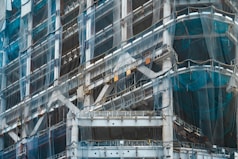 a very tall building with lots of windows
