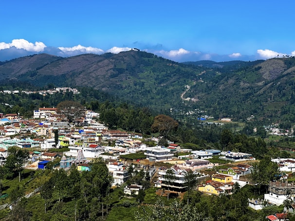 A beautiful landscape shot of our small town.