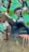 A person in a white t-shirt and jeans performs an impressive breakdance move against a colorful graffiti wall. The vibrant mural features abstract shapes and splashes of teal, purple, and pink.