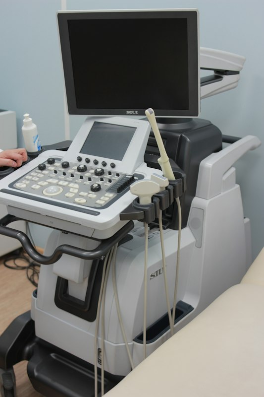 Woman considering IUD contraception at Eunice Women Clinic, Seongsu, Seoul