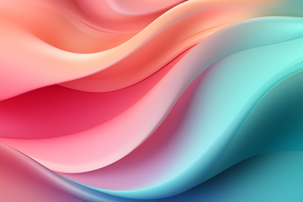 a close up view of a colorful background