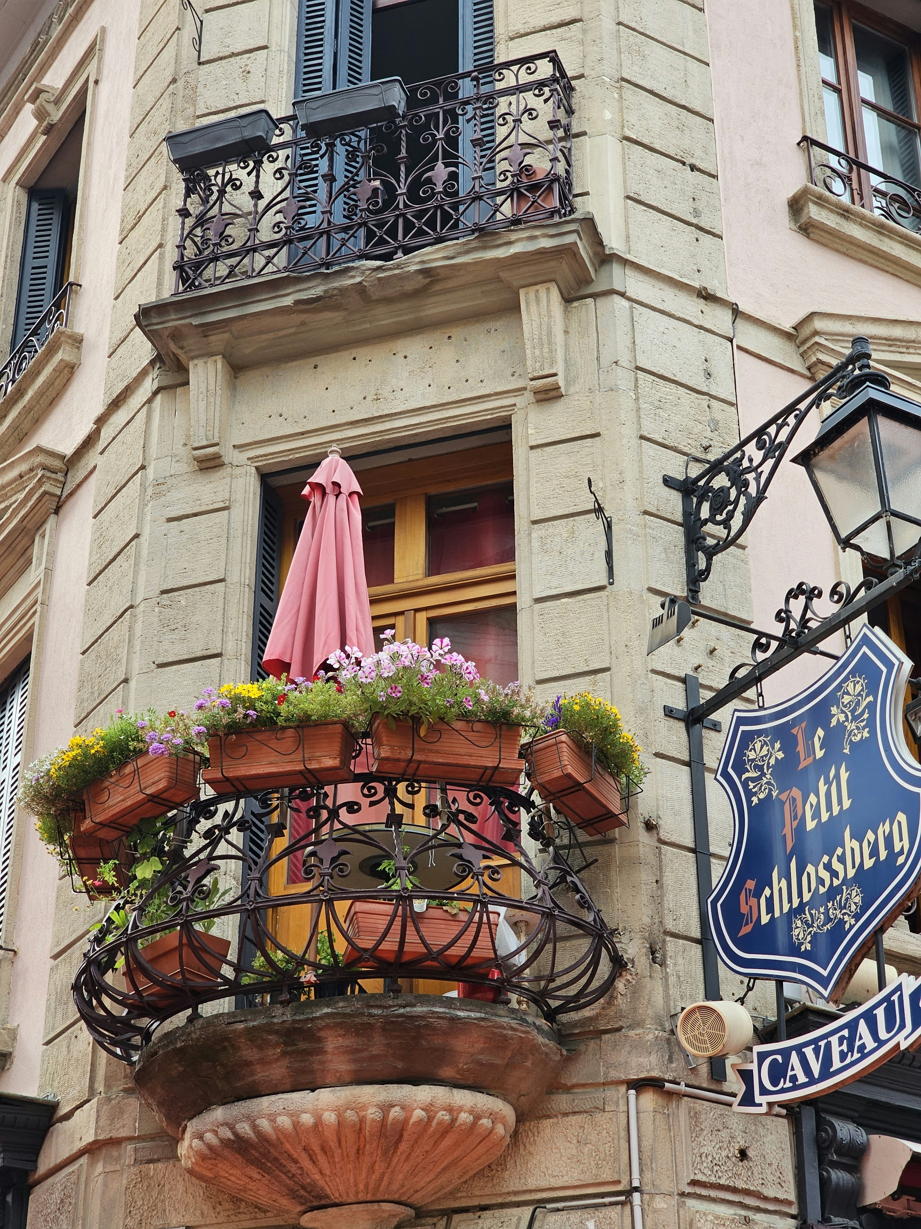 Maison à colombages typique d'Alsace