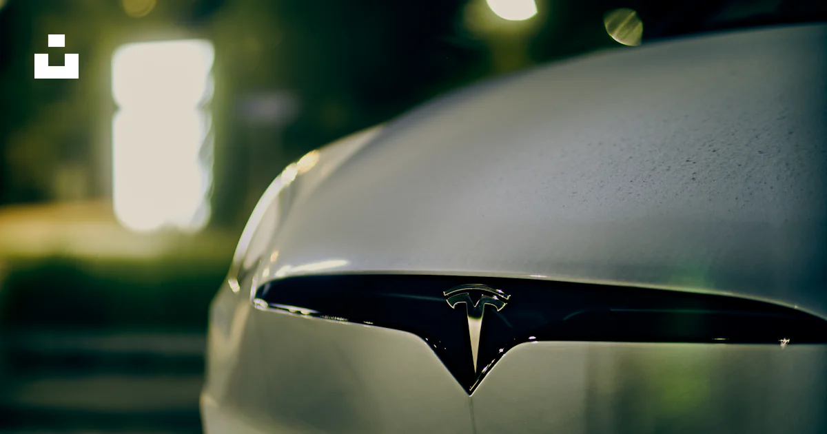 Tesla Front View Abstract A close up of the front of a car photo – Free Tesla Image on Unsplash
