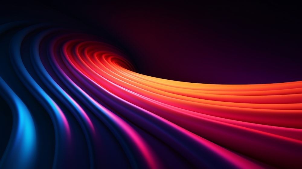 a colorful background with lines of different colors