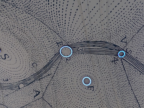 Ebook cover with an abstract design of interconnected dots and lines.