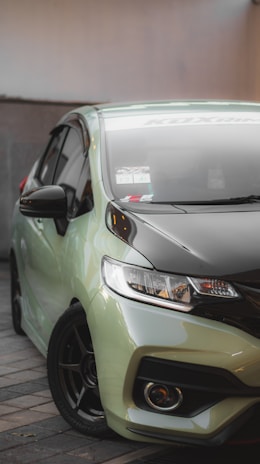A stylish car with professional tinting applied by yn tinting.