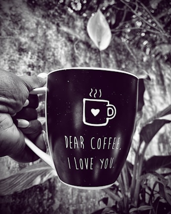 A personalized mug with a heartfelt message.
