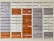A grid of numbered mailboxes arranged in several columns, each containing multiple slots. Some of the mailboxes have letters and papers sticking out of them. The mailboxes are colored in shades of white, grey, and orange, and each slot is labeled with a different number.