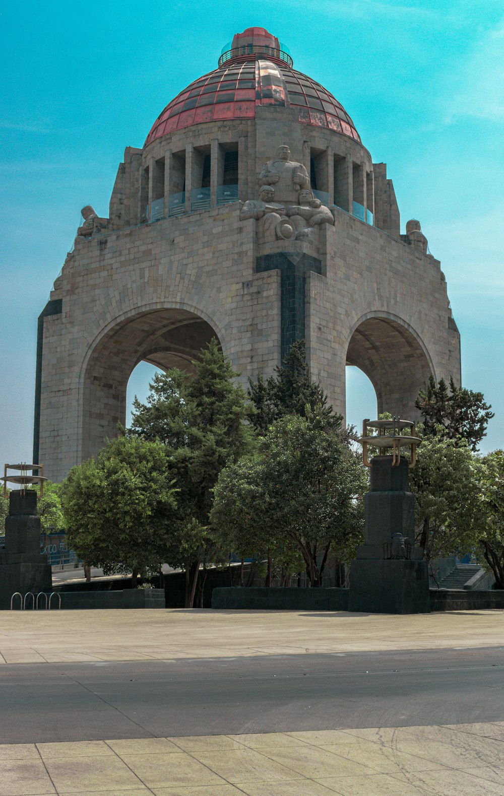 a large building with a dome on top of it