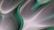 Fluid, abstract shapes with smooth curves and gradients in shades of green and gray, creating a sleek and futuristic design.
