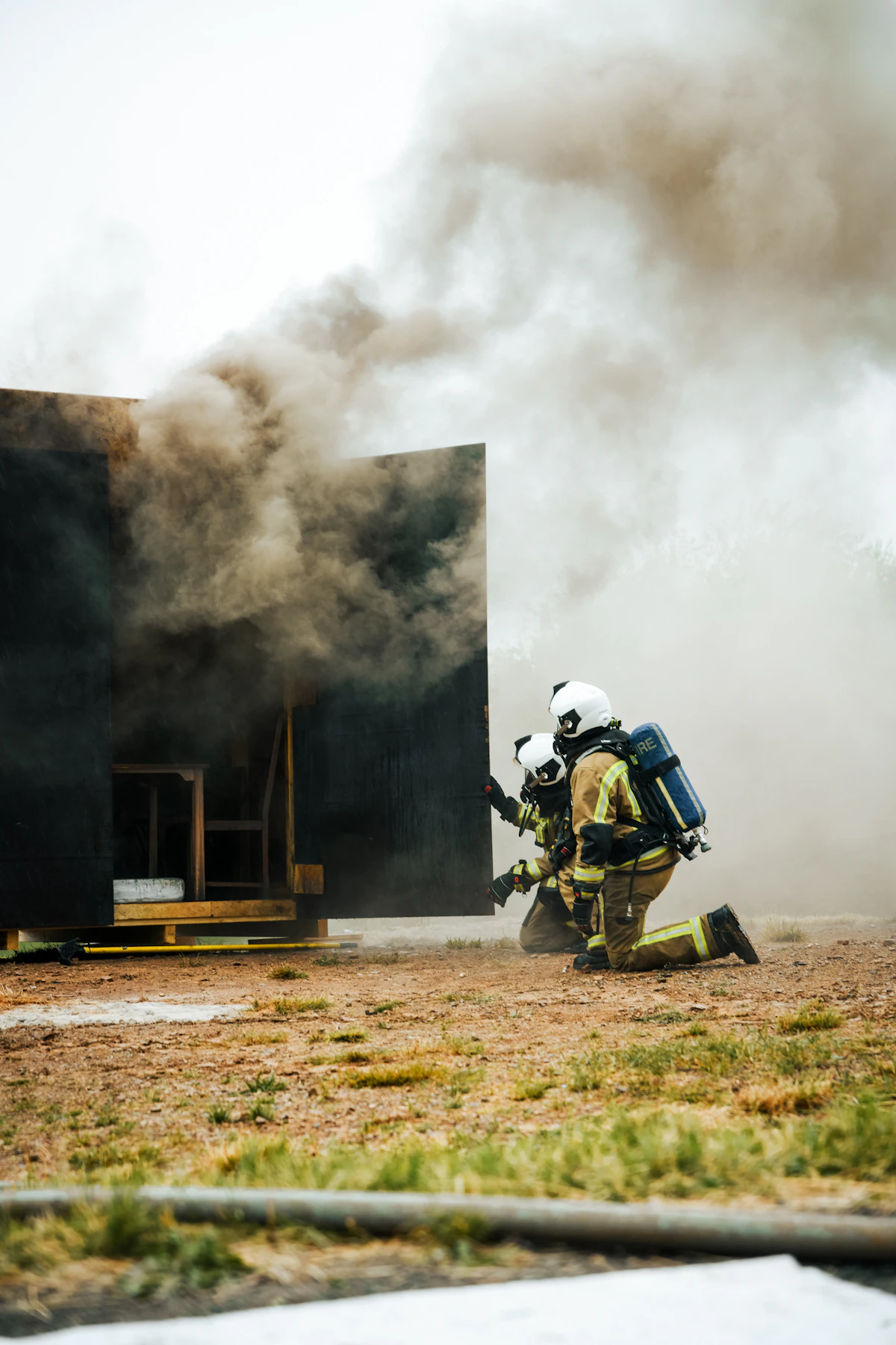 Firefighter emergency response operation