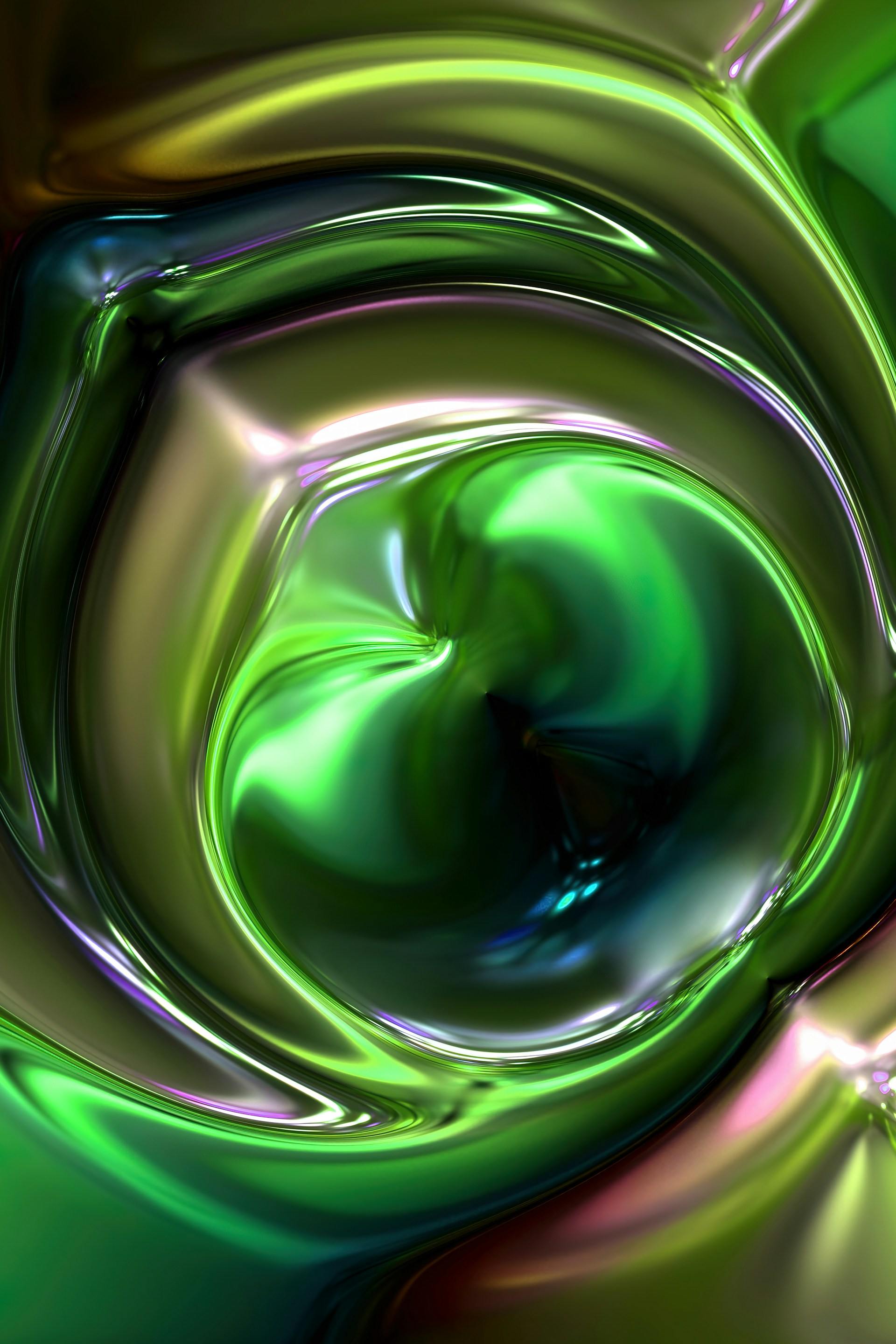 Close-up of a metallic epoxy floor with swirling bronze and dark mocha tones, showcasing the premium finish.