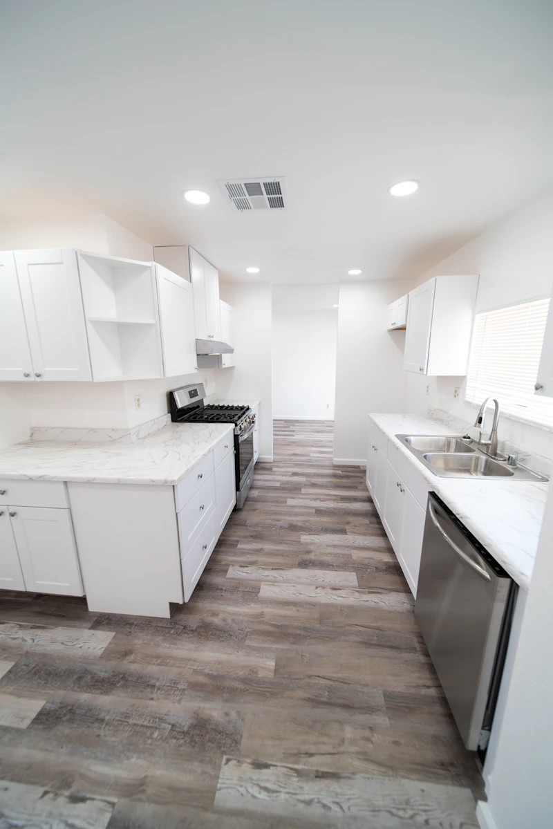 Modern remodeled kitchen