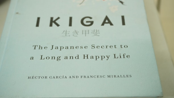 a close up of a book on a table
