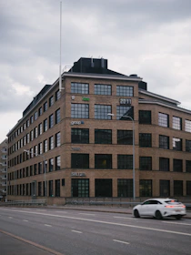 The exterior of the registered office building at 12 Killyman Road, Dungannon.