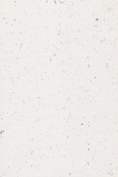 A textured surface with a white or cream background, speckled with tiny flecks of blue and gray. The pattern is random, resembling handmade or recycled paper.