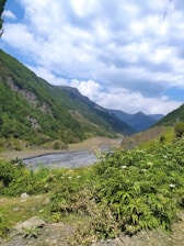 A scenic view of lush green landscapes in Caicedonia, Valle del Cauca.