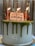 A joyful birthday celebration with friends and a cake.
