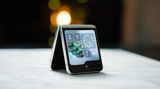 A lifestyle image showing the Samsung Z Fold being used in everyday scenarios.