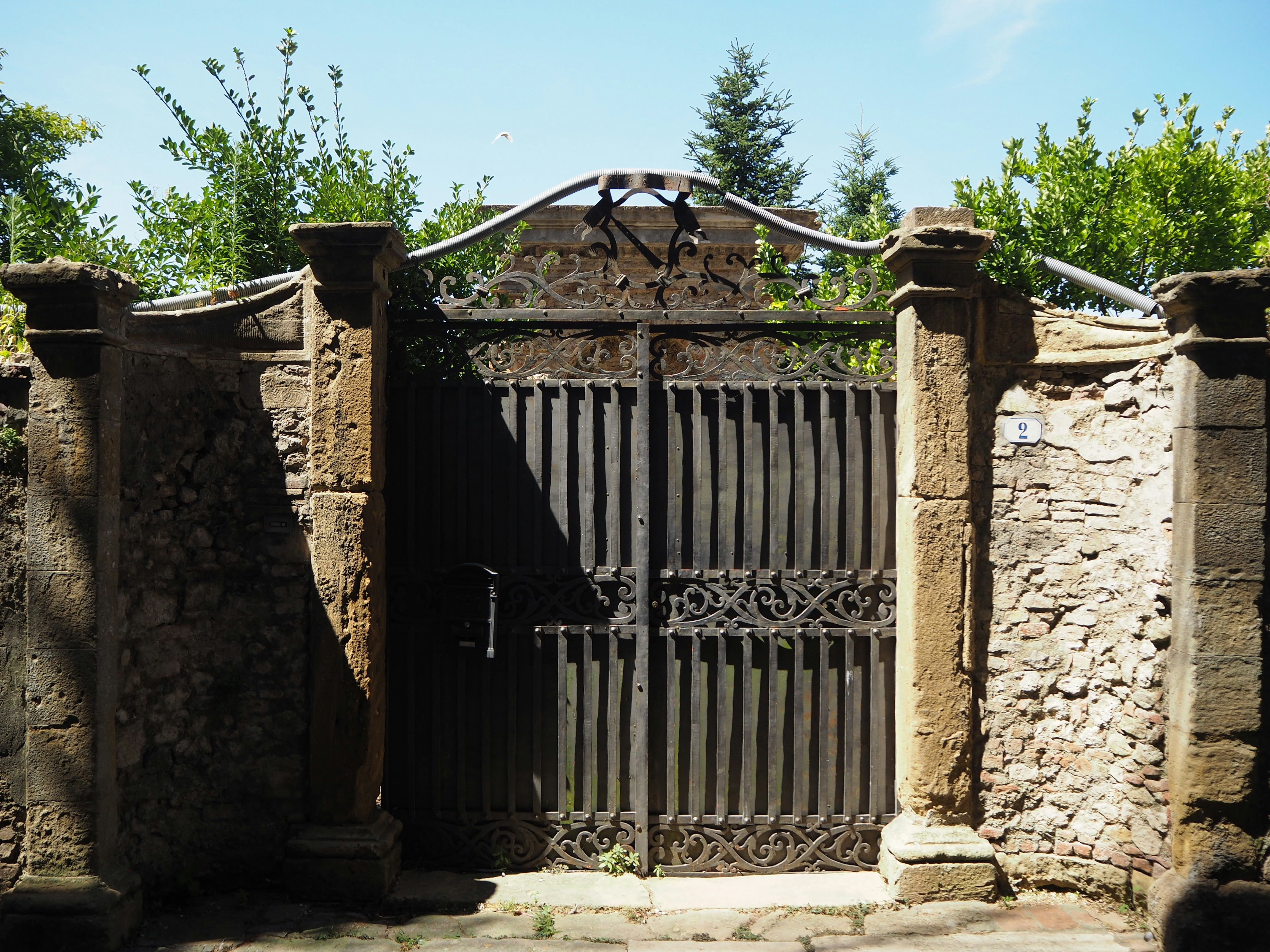 Old iron gate