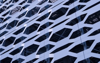 a very tall building with lots of windows