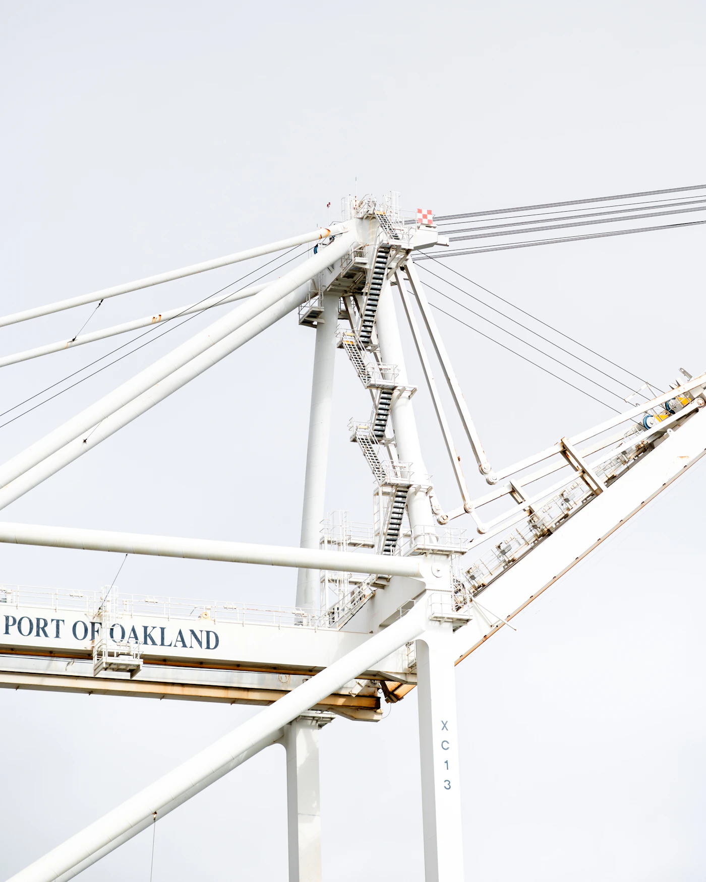 Port of Oakland industrial cranes and logistics infrastructure