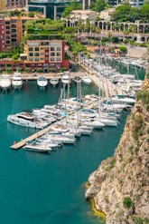 a bunch of boats that are in the water