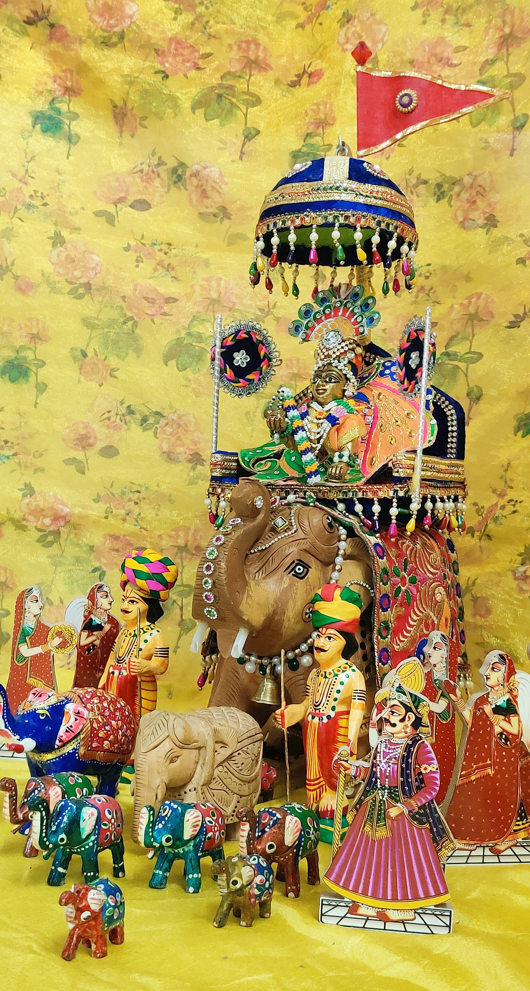 Traditional Tamil Golu Dolls