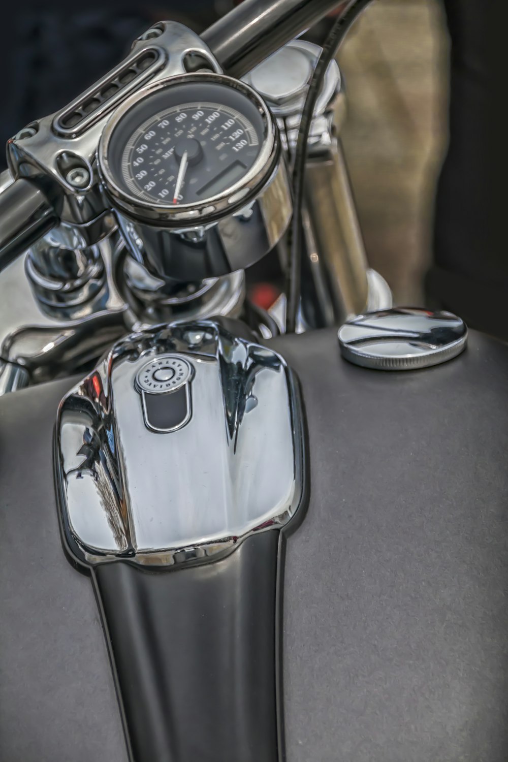 a close up of the handlebars of a motorcycle